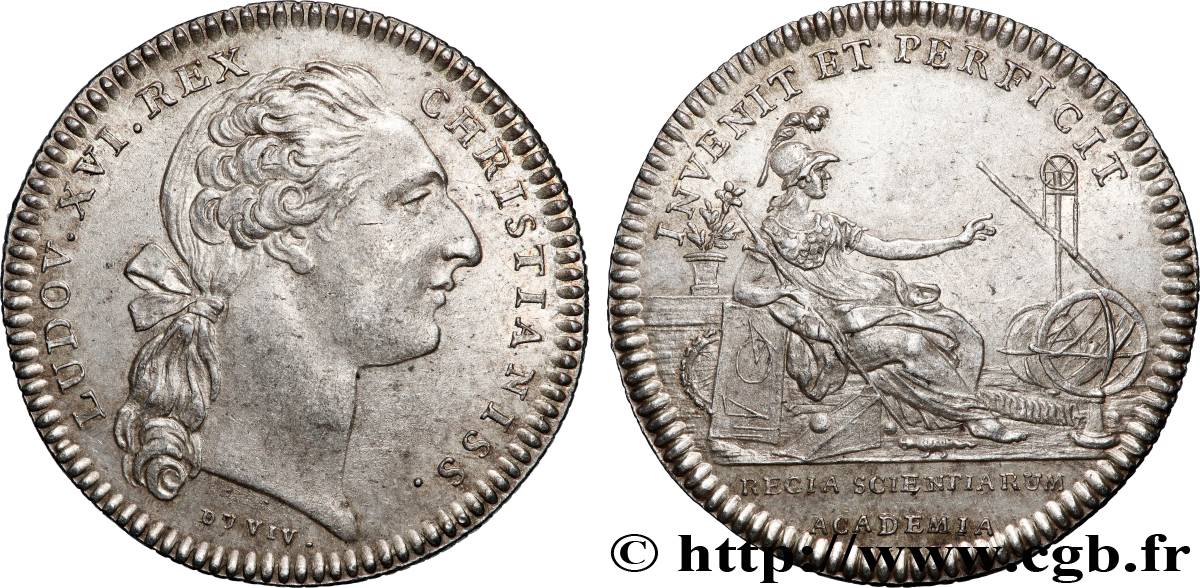 ACADÉMIE ROYALE DES SCIENCES Académie royale des Sciences, émission de 1775 AU