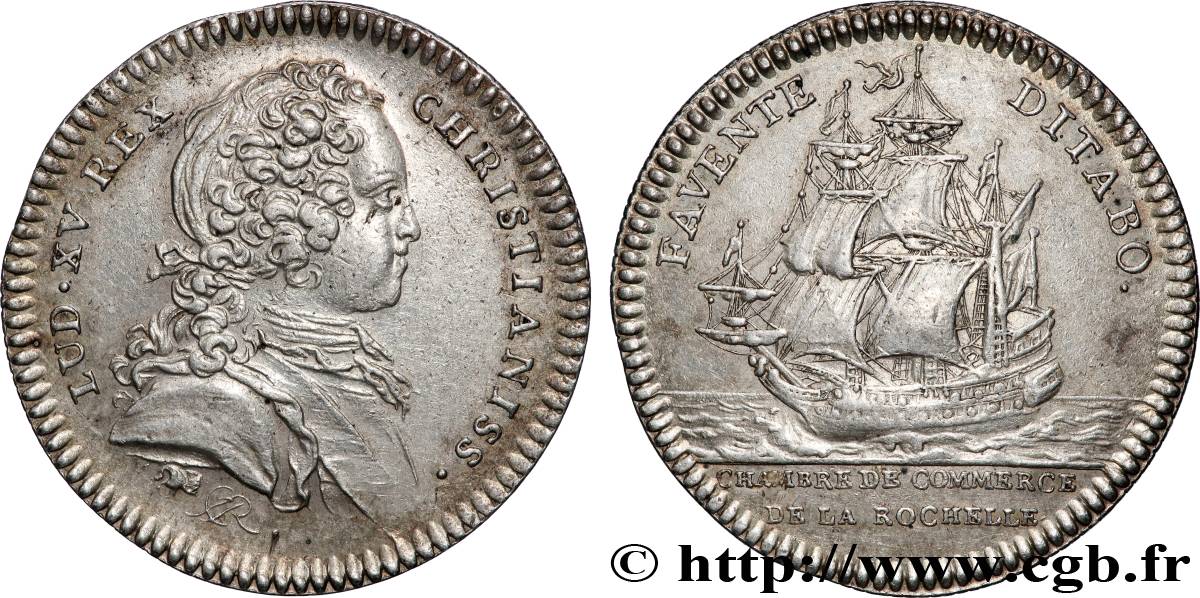 CHAMBRES DE COMMERCE La Rochelle (Louis XV) fVZ