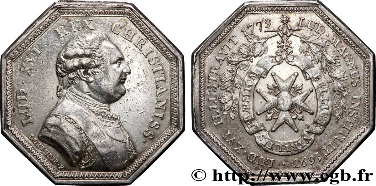 ORDRES DU ROI Ordre Militaire de Saint Louis TTB