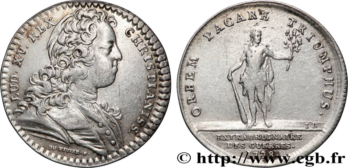 EXTRAORDINAIRE DES GUERRES Émission de 1728 BB