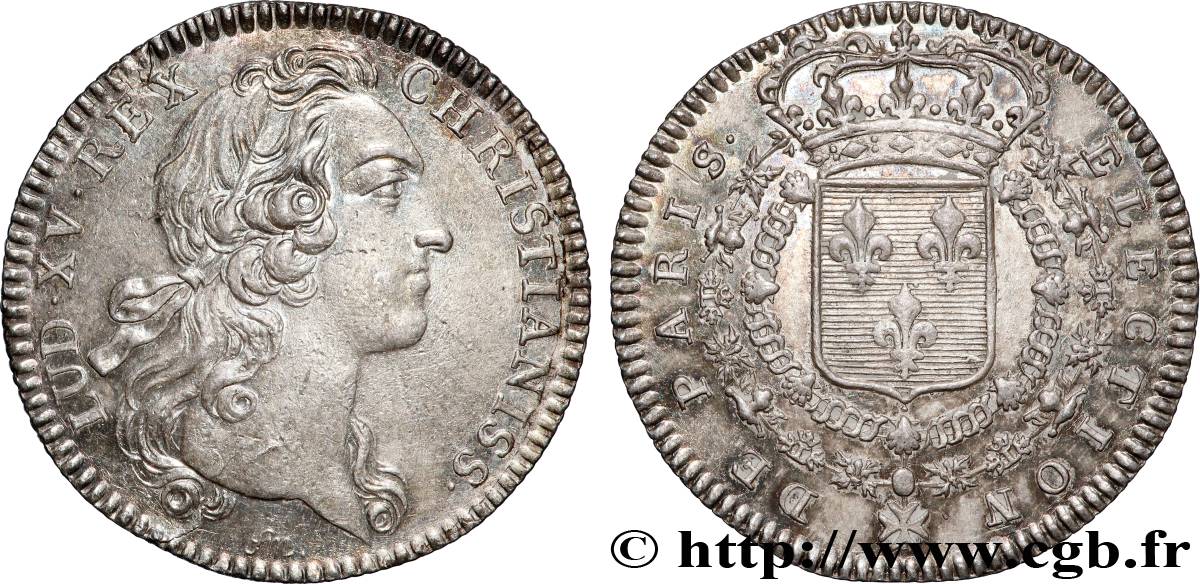 PARIS - ADMINISTRATION MUNICIPALE ELECTION DE PARIS, Émission de 1741 TTB+/SUP