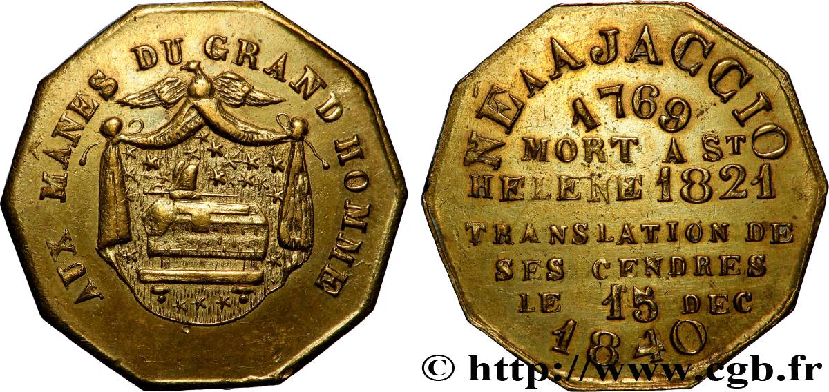 PREMIER EMPIRE Retour des cendres de Napoléon Ier TTB