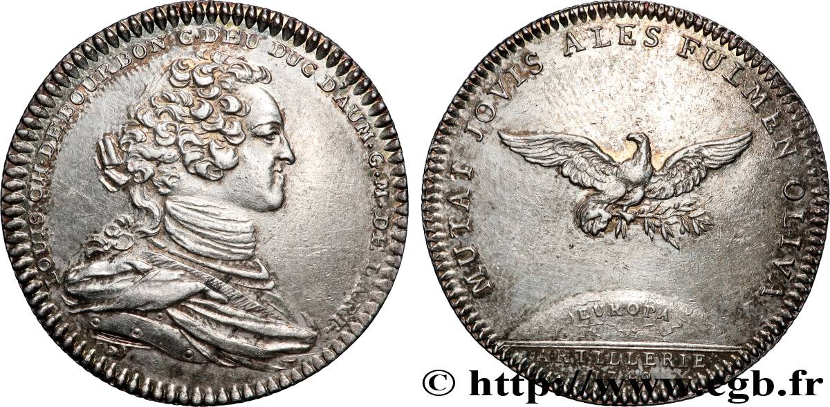 ARTILLERIE Louis-Charles de Bourbon, comte d’Eu - EUROPA fVZ