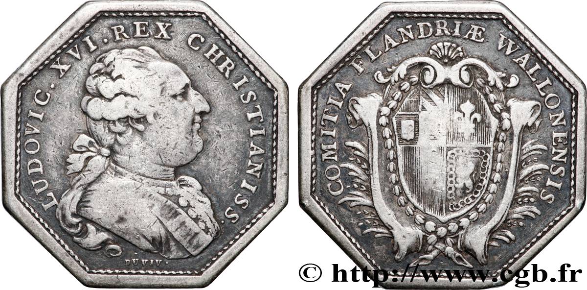 FLANDRE WALLONNE (ÉTATS DE LA ...) États de la Flandre wallonne, émission de 1785 TB+