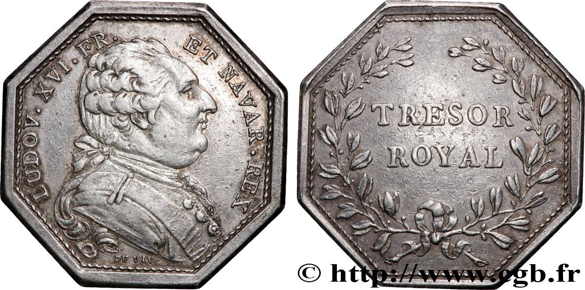 TRÉSOR ROYAL Émission de 1785 SS