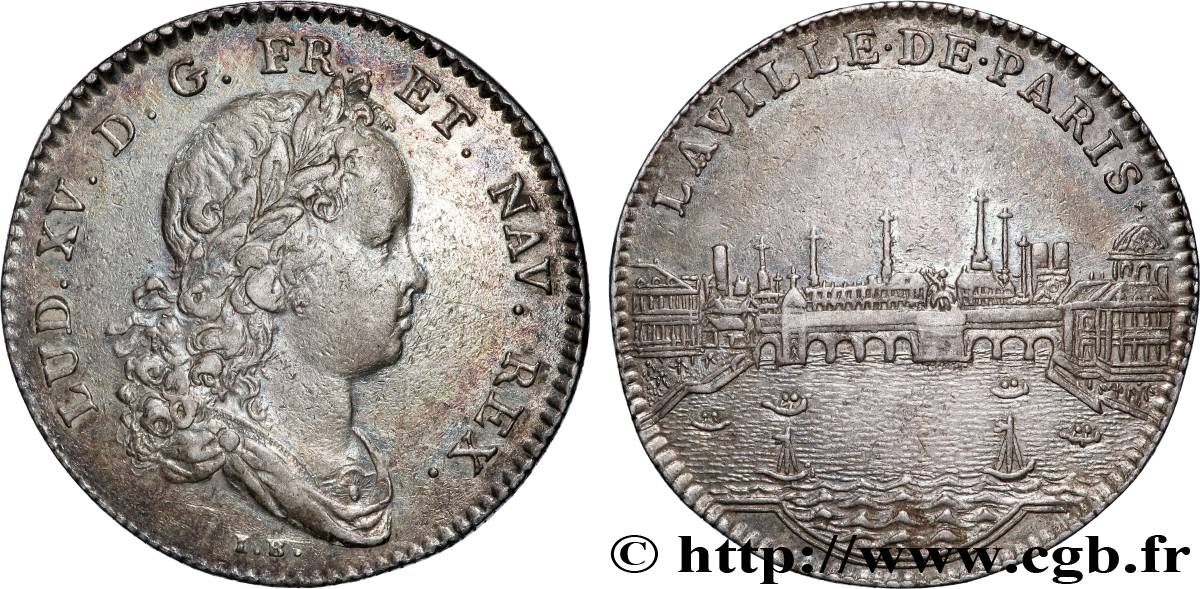 PARIS - LOCAL ADMINISTRATION Louis XV XF