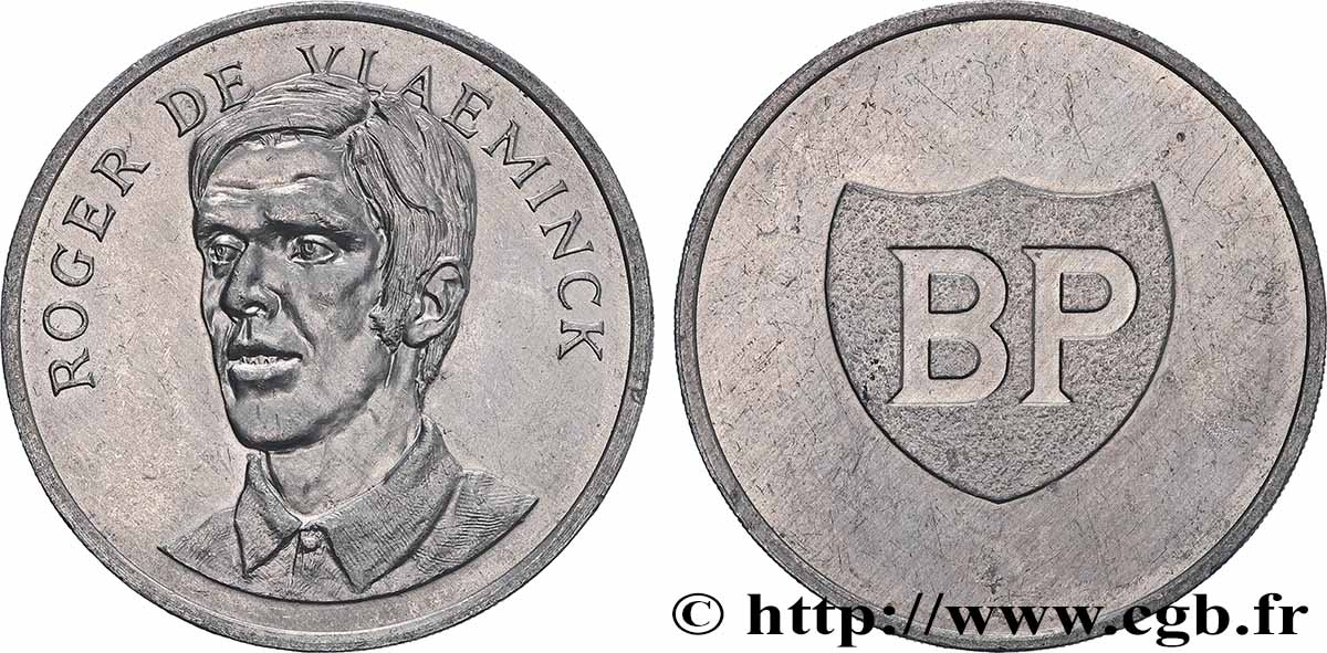 ADVERTISING TOKENS Roger de Vlaeminck, Les cracks du sport belge VF