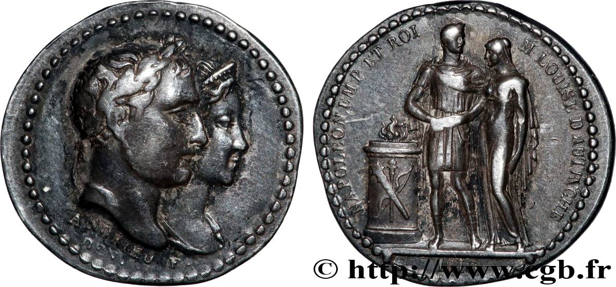 AMOUR ET MARIAGE Quinaire du mariage de Napoléon et de Marie-Louise fVZ