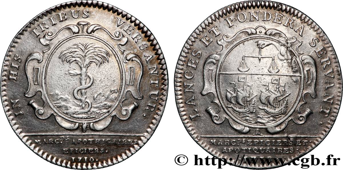 CORPORATIONS CORPORATIONS : Deuxième corps des marchands - Les épiciers apothicaires TTB+