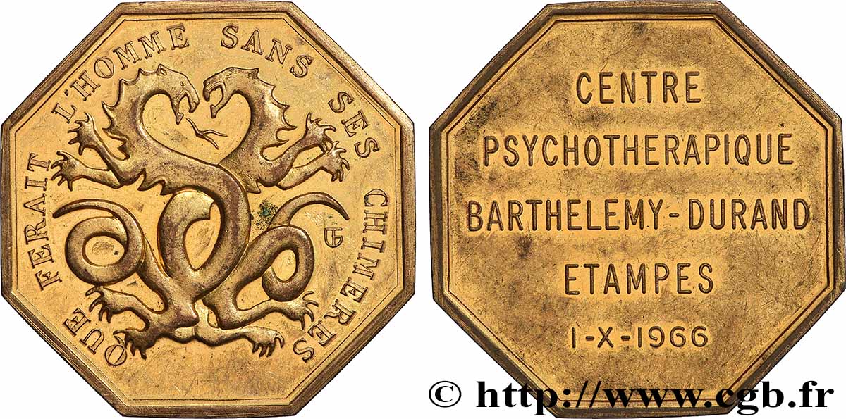 MÉDECINE - SOCIÉTÉS MÉDICALES - MÉDECINS/CHIRURGIENS - ASSISTANCE PUBLIQUE Centre psychothérapique TTB+