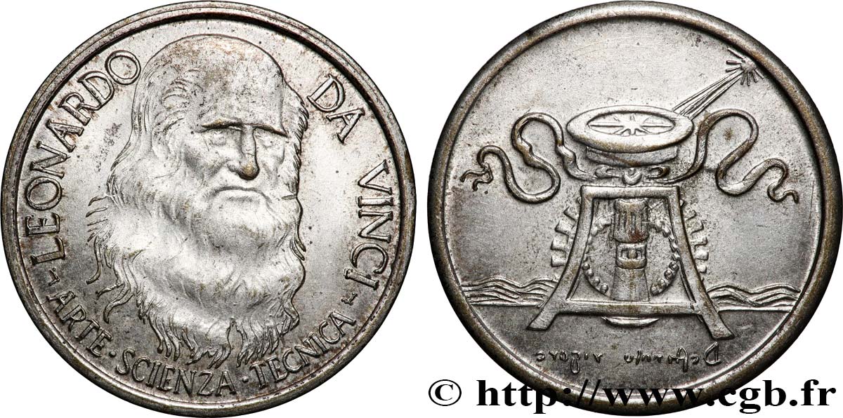 ADVERTISING TOKENS Léonard de Vinci XF