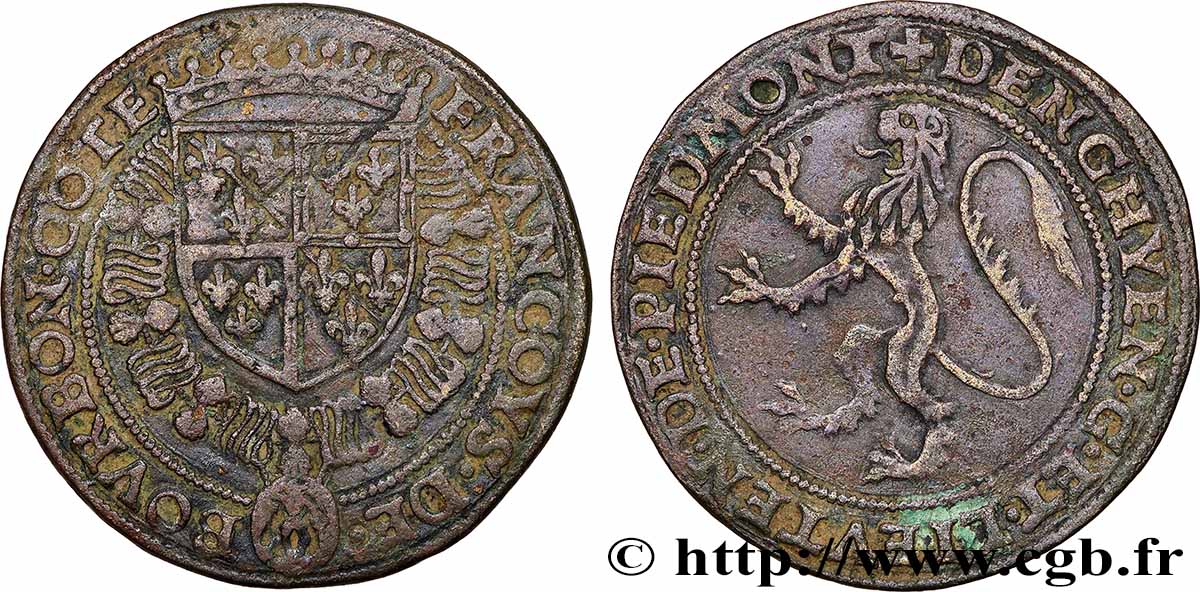 ILE DE FRANCE - VILLES et NOBLESSE François de Bourbon, duc d’Enghien TTB