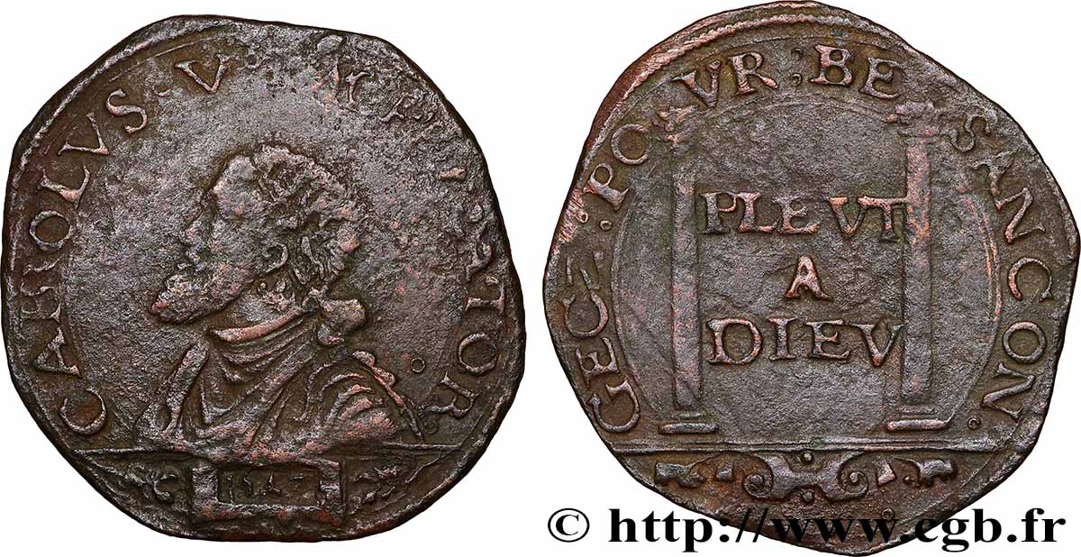 FRANCHE-COMTÉ - VILLE DE BESANÇON Jeton, Pour Besançon TTB