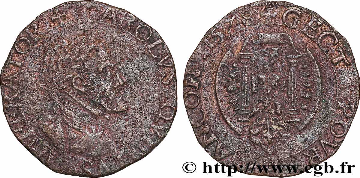 FRANCHE-COMTÉ - VILLE DE BESANÇON Jeton, Pour Besançon TB+/TTB