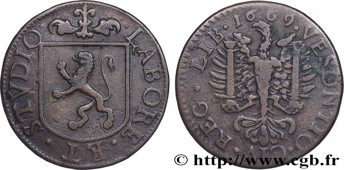 FRANCHE-COMTÉ - VILLE DE BESANÇON Linglois TTB