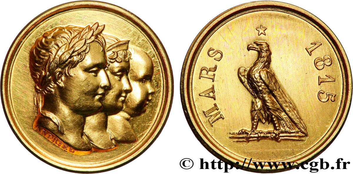 PREMIER EMPIRE Quinaire, La famille impériale, refrappe SPL