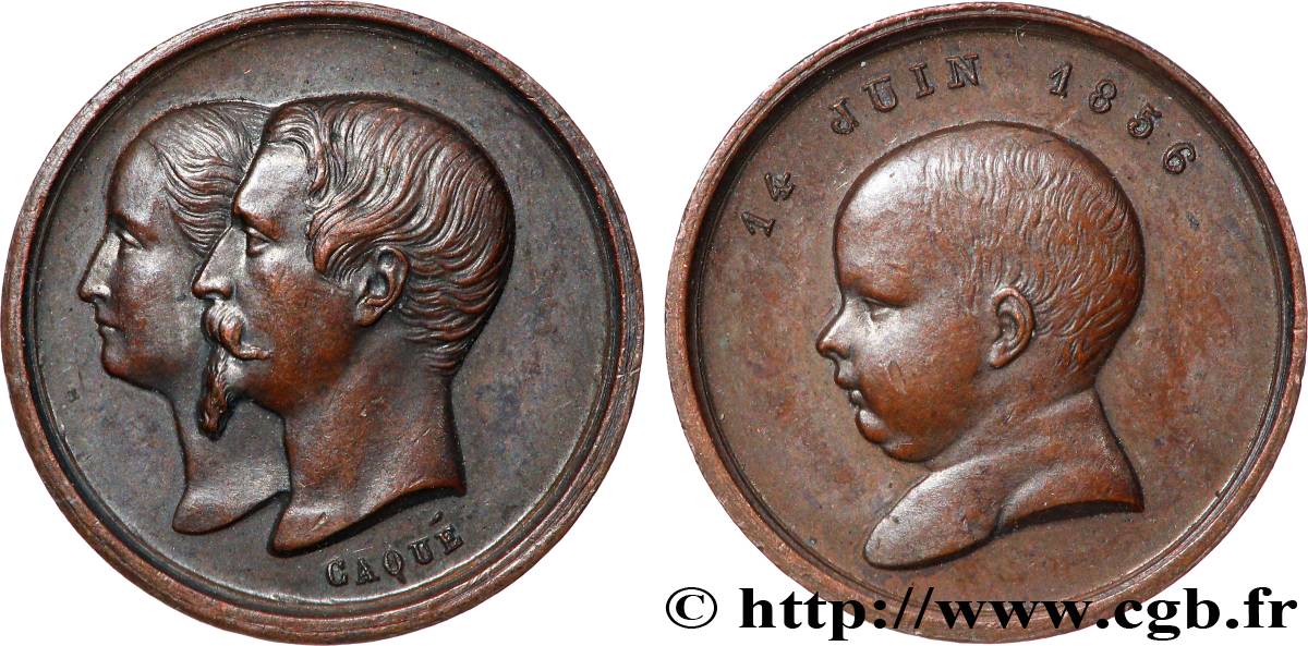 NAPOLÉON IV Quinaire de la Naissance SUP