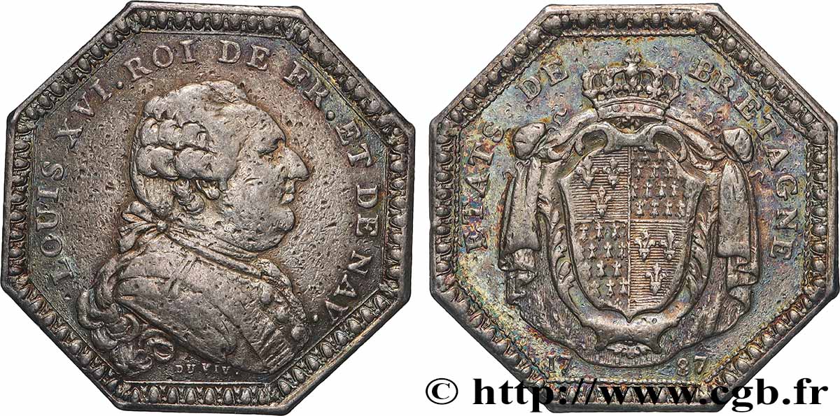 BRETAGNE (ÉTATS DE...)  États de Rennes VF/XF