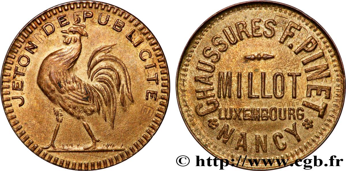 ADVERTISING TOKENS Chaussure F. Pinet AU