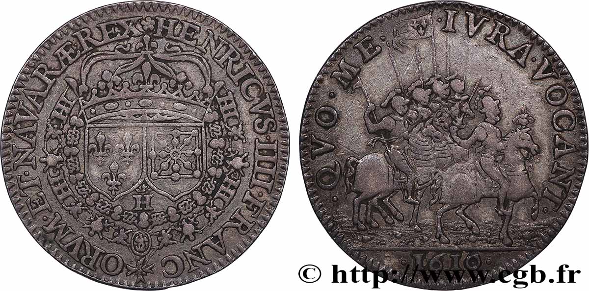 HENRI IV LE GRAND Jeton Ar 27, les préparatifs de la campagne contre les Espagnols TTB