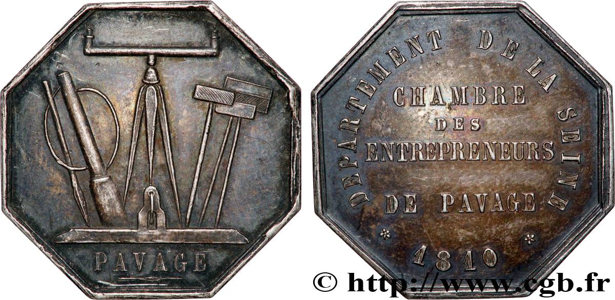 PONTS ET CHAUSSÉES Chambre des entrepreneurs de pavage, refrappe AU