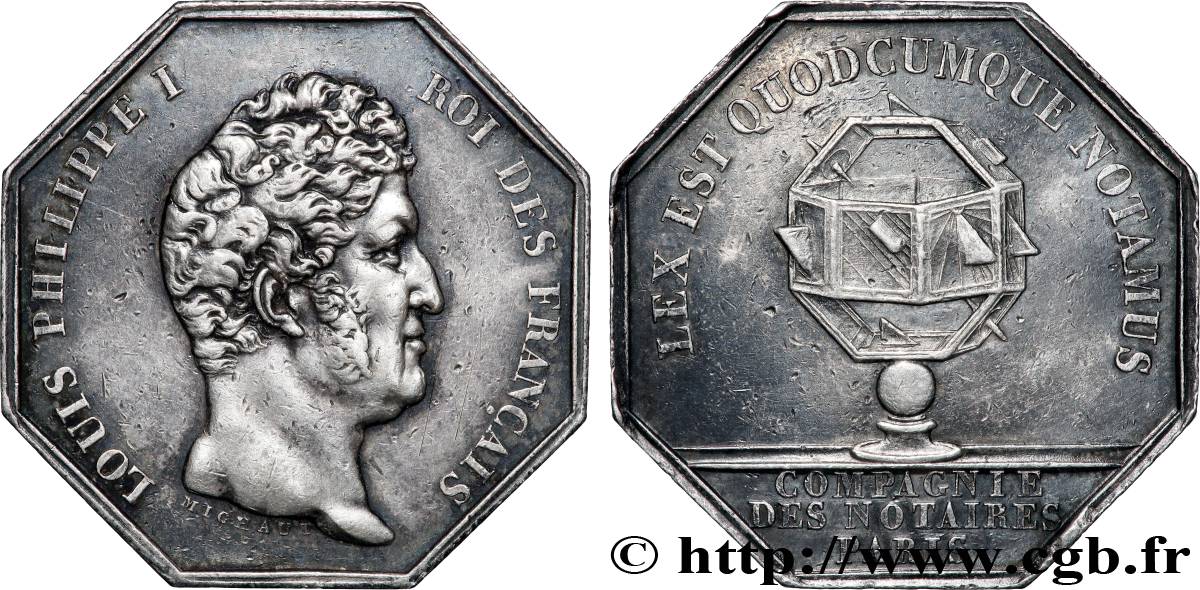 NOTAIRES DU XIXe SIECLE Notaires de Paris (Louis-Philippe) XF