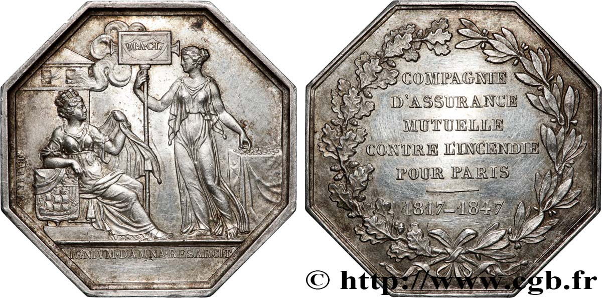 ASSURANCES La Compagnie d’assurance contre l’incendie à Paris SUP