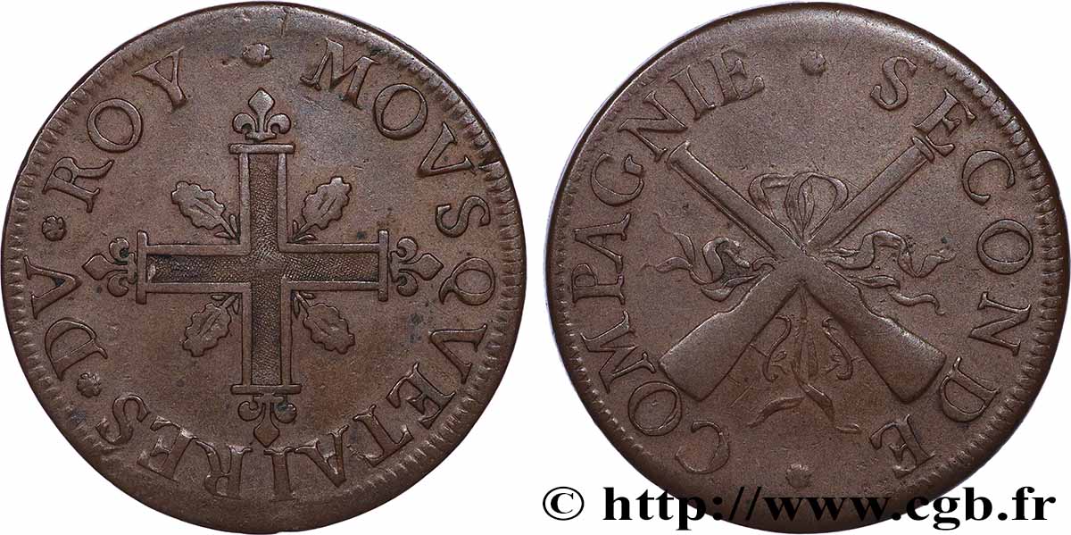 Muskeeters of the King Jeton des “Mousquetaires noirs” XF