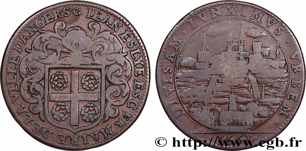 ANJOU - NOBLESSE Jean Eslye, maire d’Angers TB+