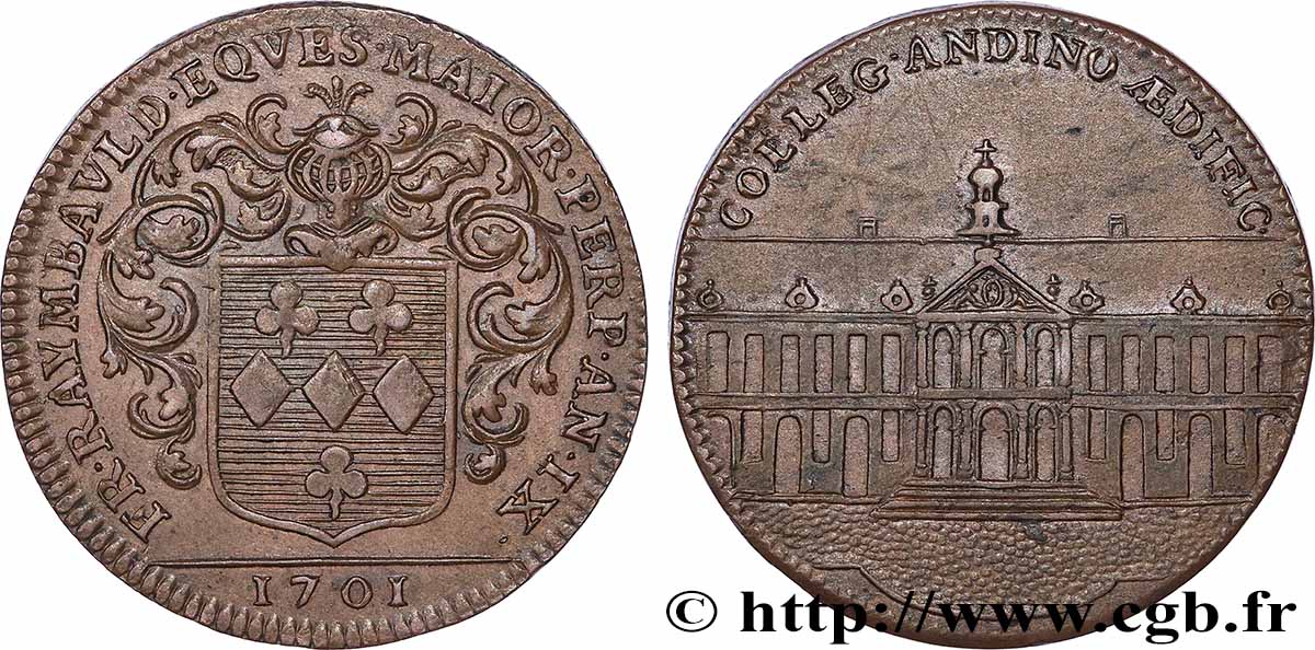 ANJOU - NOBLESSE François Raymbauld TTB+