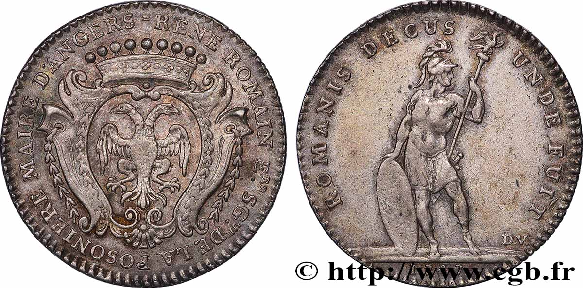 ANJOU - GENTRY René Romain, maire d’Angers XF