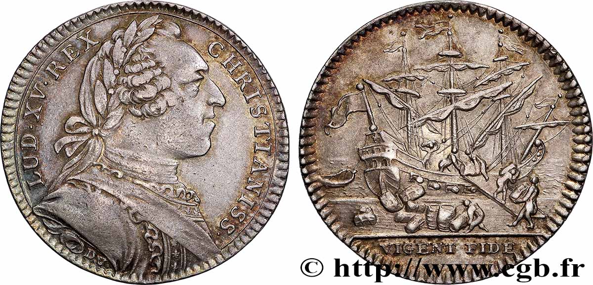 CHAMBRES DE COMMERCE Chambre de Bayonne, émission de 1732 (Louis XV) TTB+