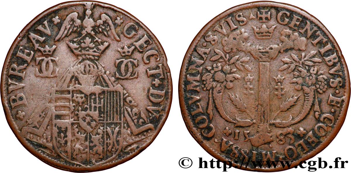 DUCHY OF LORRAINE - CHARLES III LE GRAND DUC Bureau des Comptes XF