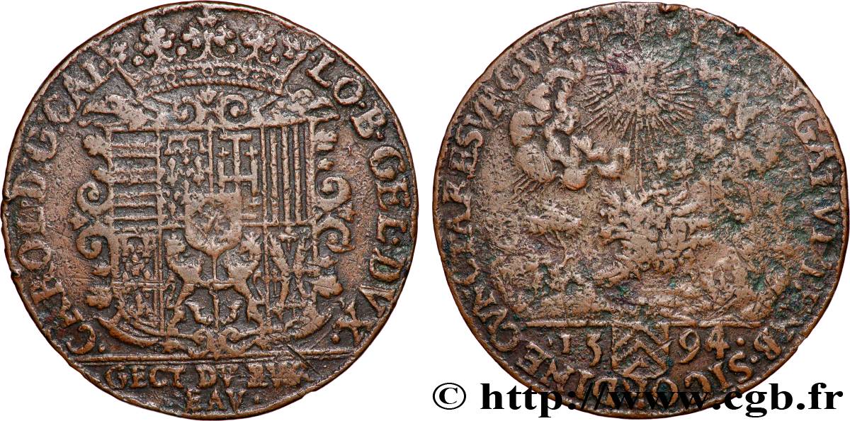 LORRAINE - DUCHÉ DE LORRAINE - CHARLES III LE GRAND DUC CHARLES III LE GRAND DUC TTB/TB+