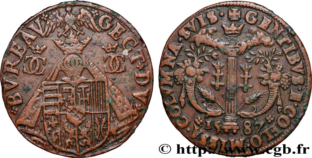 DUCHY OF LORRAINE - CHARLES III LE GRAND DUC Bureau des Comptes XF