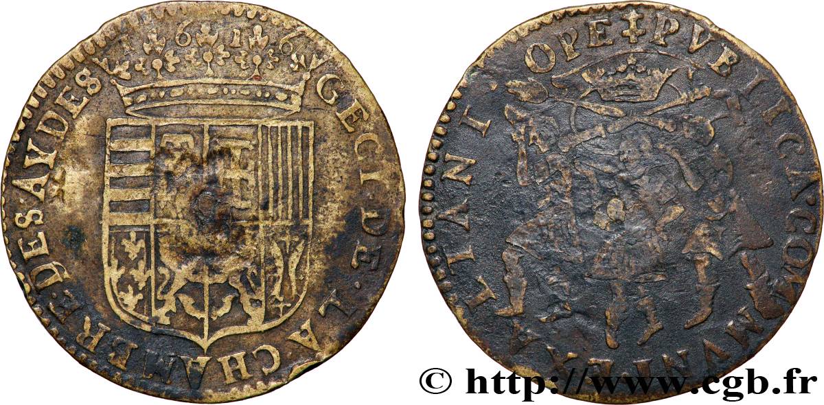 LORRAINE - NOBLESSE ET VILLES Henri II de Lorraine - Chambre des Aides TB+