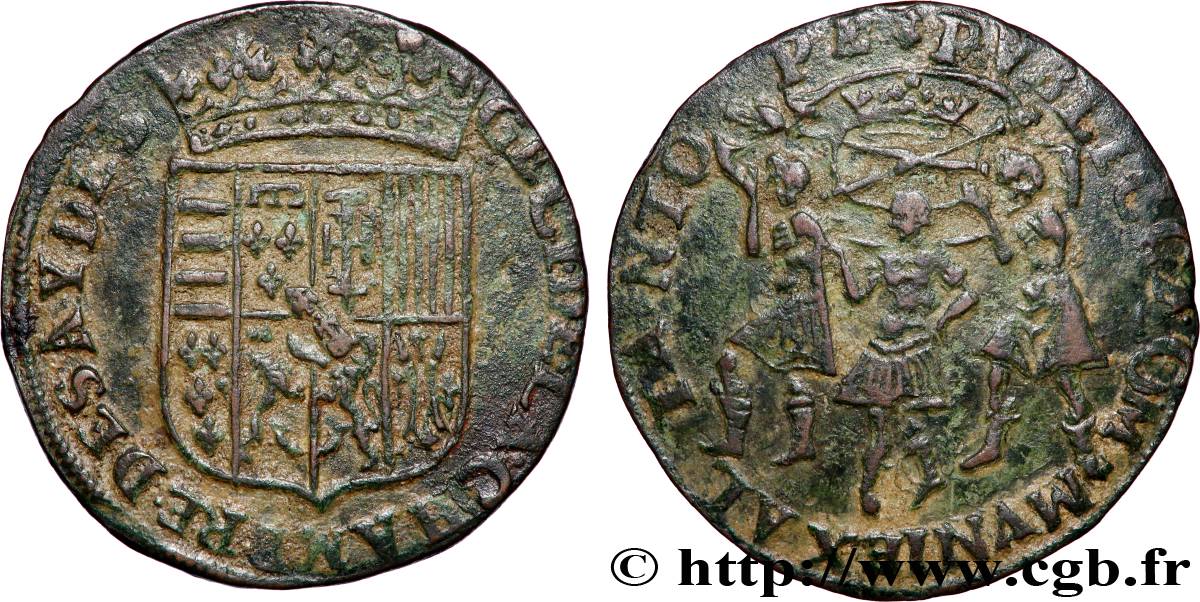 LORRAINE : NOBLESSE ET VILLES Henri II de Lorraine - Chambre des Aides SS/fSS