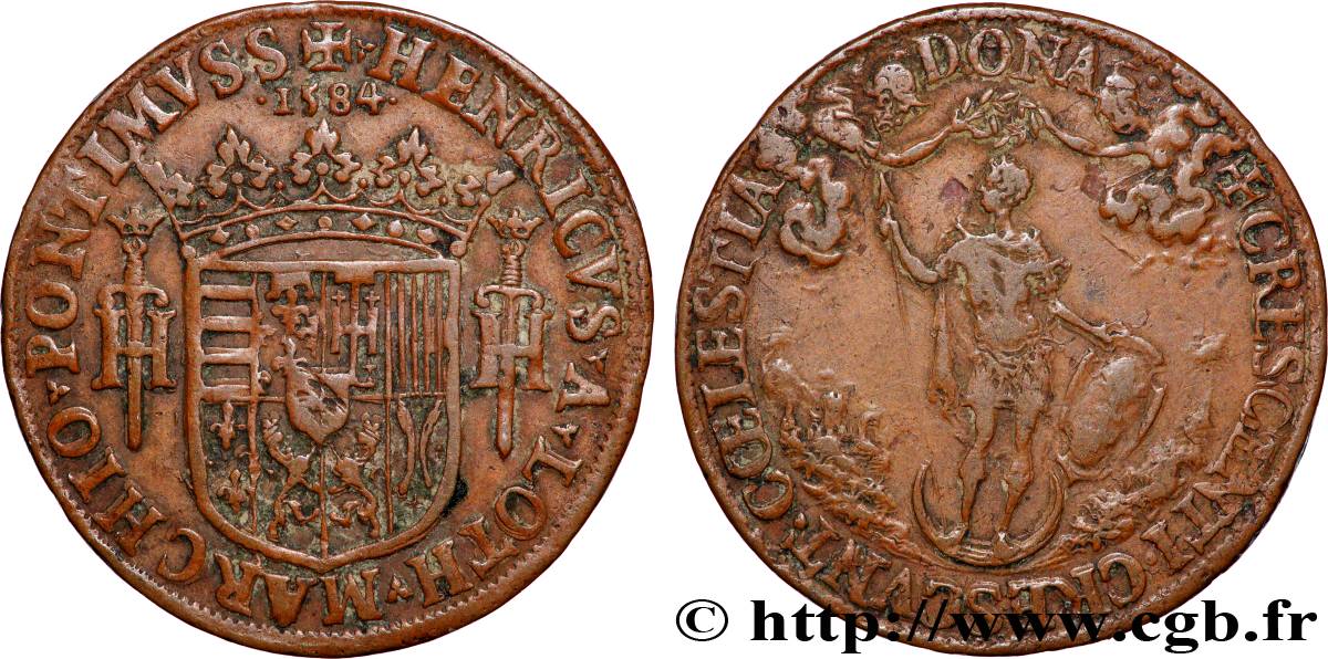 LORRAINE - NOBLESSE ET VILLES HENRI II DE LORRAINE TTB