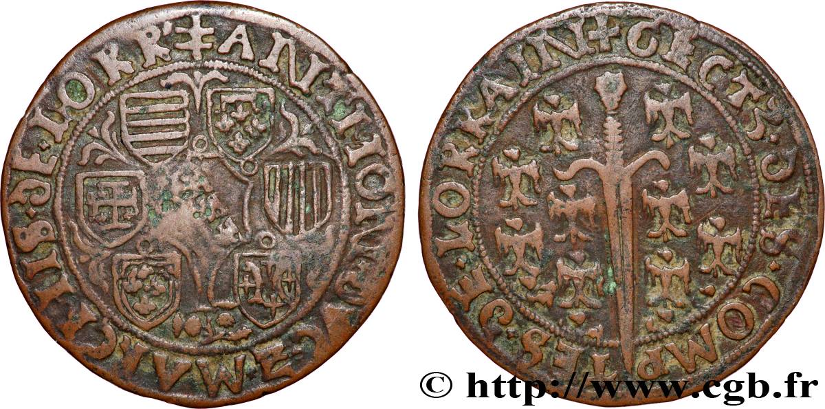 DUCHY OF LORRAINE - ANTOINE Chambre des comptes de Lorraine SS