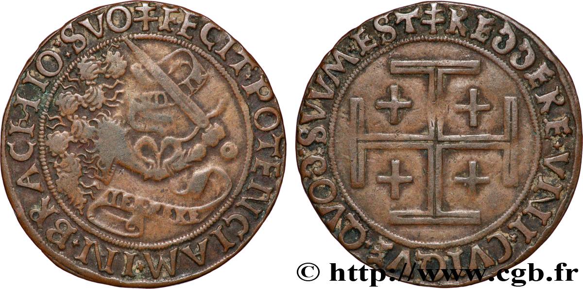 LORRAINE - DUCHÉ DE LORRAINE - ANTOINE Antoine, duc de Lorraine TTB