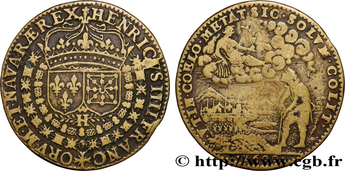 LORRAINE - CITÉ DE METZ CHARLES II DE LORRAINE - ÉVÊQUE DE METZ ET DE STRASBOURG SS/fSS