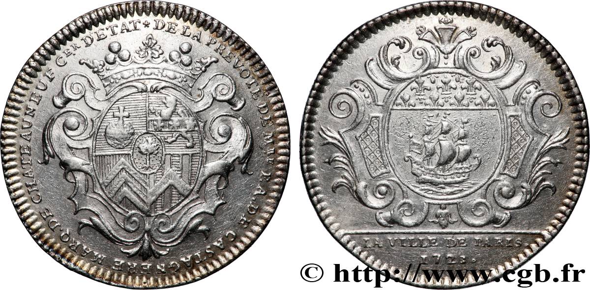 PARIS - ILE DE FRANCE Pierre-Antoine de Castagnère, marquis de Châteauneuf q.SPL