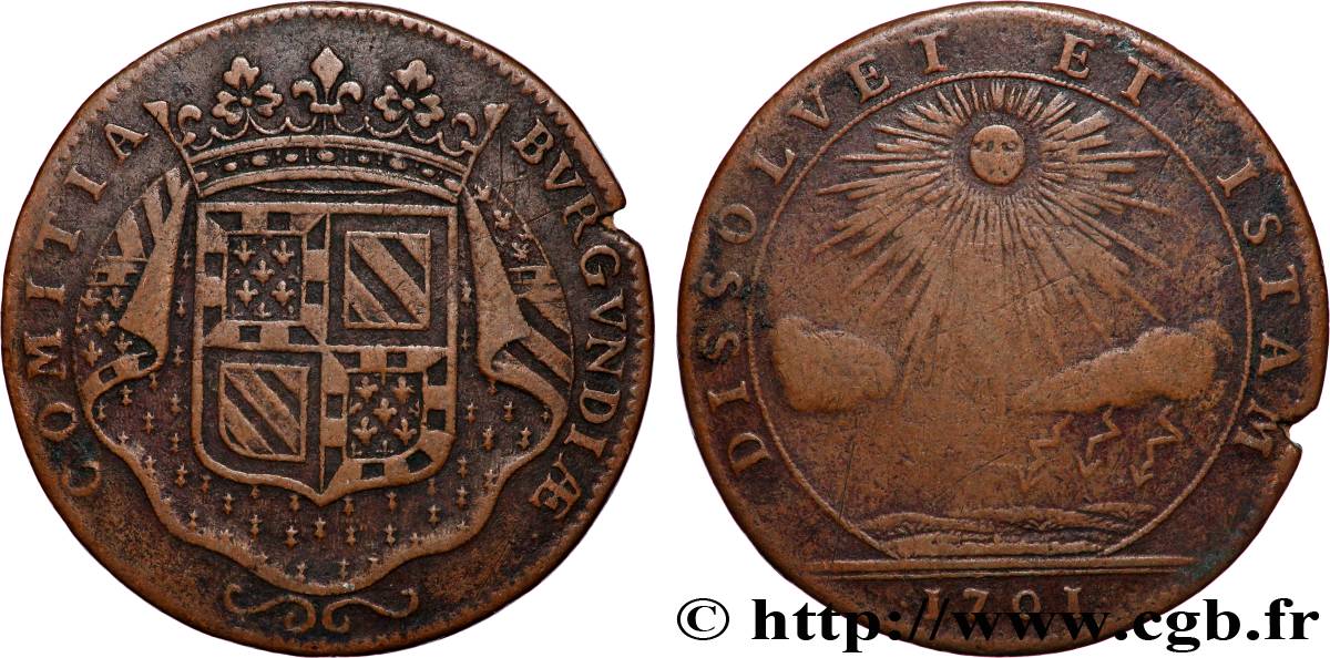 BOURGOGNE (ÉTATS DE ...) La paix menacée TB+