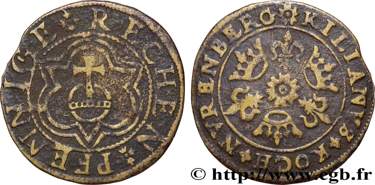 ROUYER - X. JETONS DE NUREMBERG Jeton de compte TB+