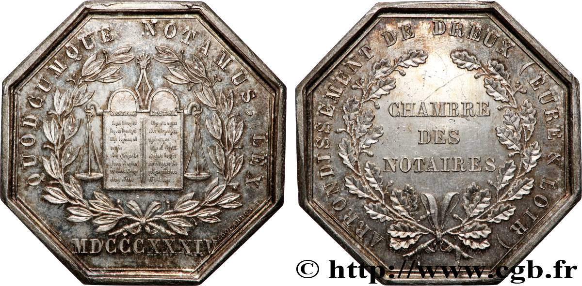 NOTAIRES DU XIXe SIECLE Notaires de Dreux VZ