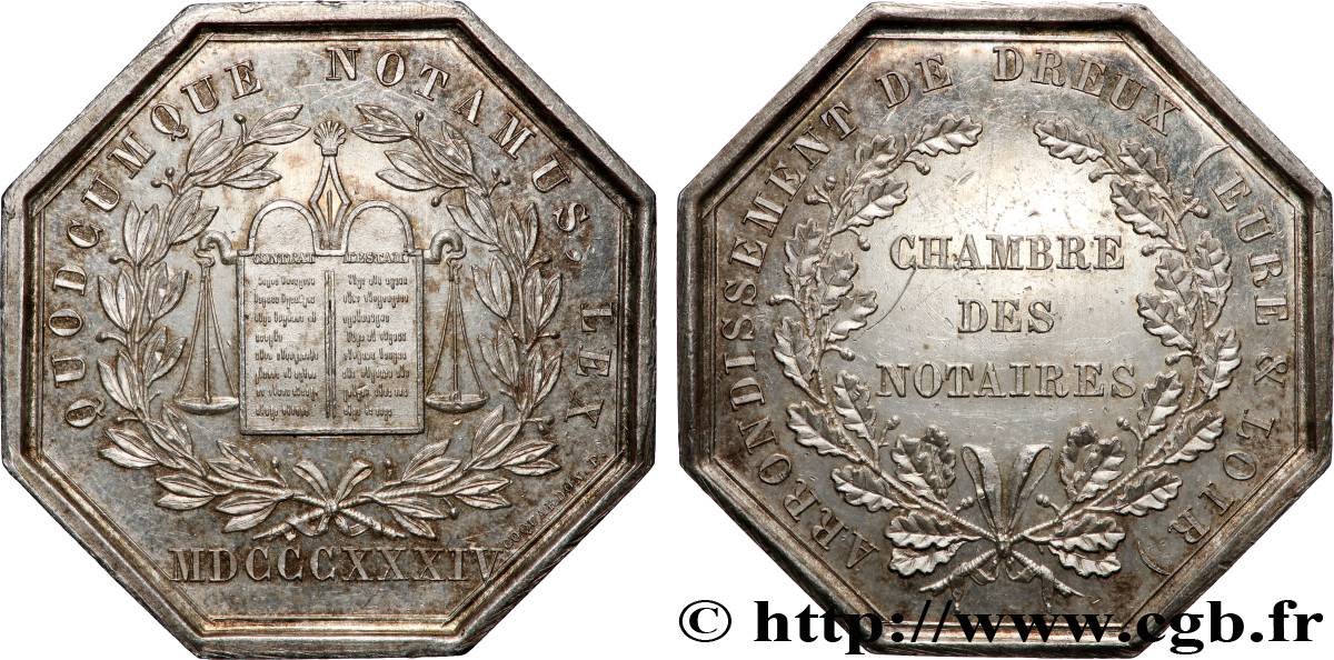 NOTAIRES DU XIXe SIECLE Notaires de Dreux VZ