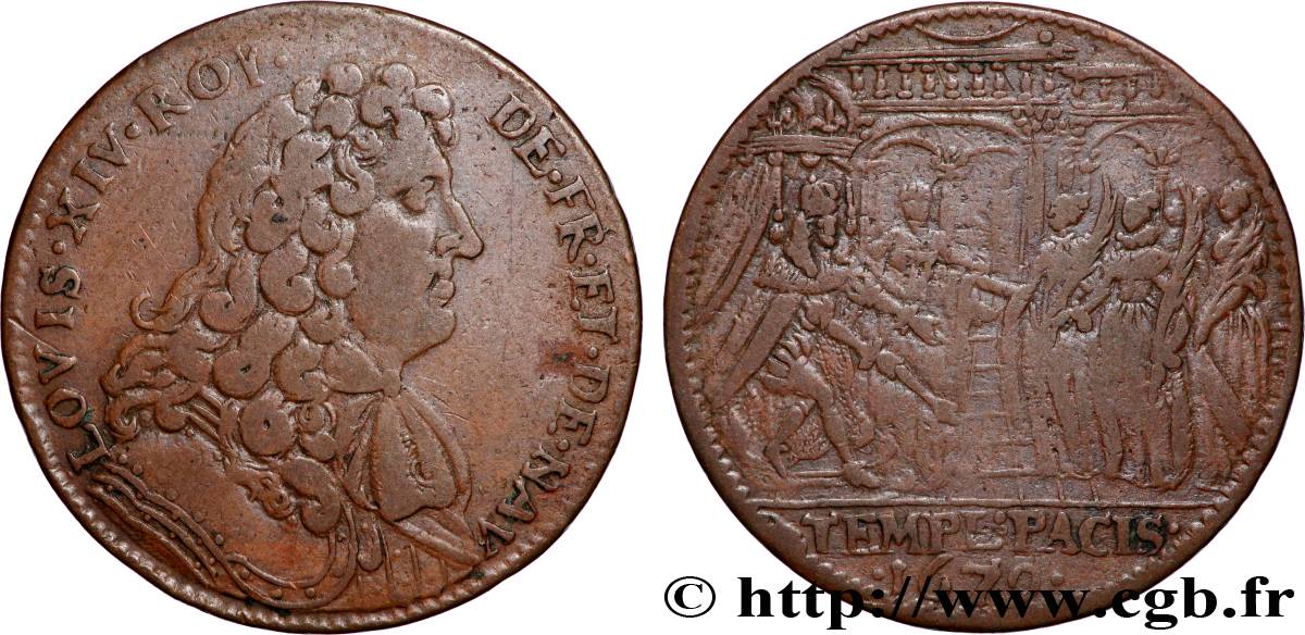 ROUYER - X. JETONS DE NUREMBERG Le Temple de la Paix - Nimègue VF