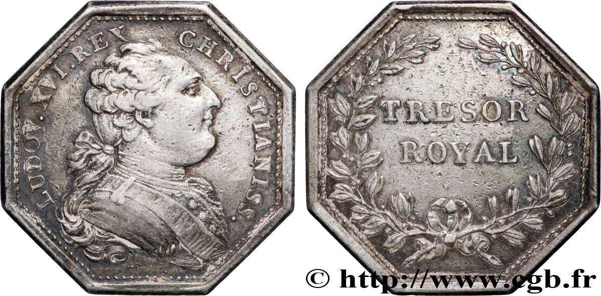 TRÉSOR ROYAL Émission de 1785 TTB