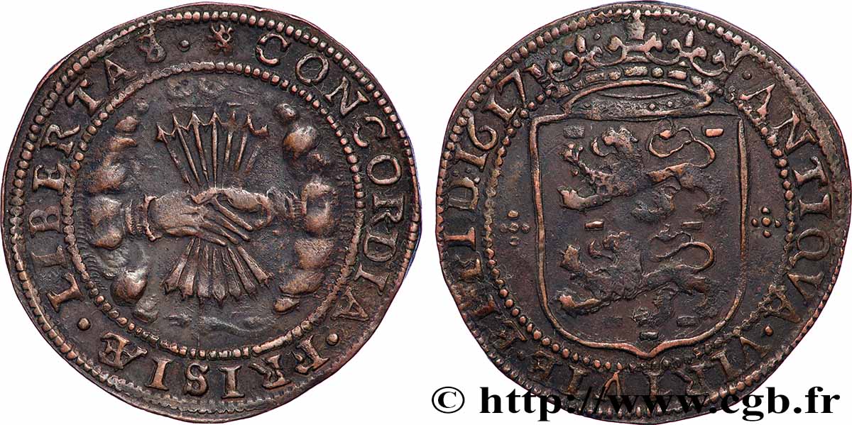 SPANISH NETHERLANDS - EIGHTY YEARS&nbsp; WAR Union Frise XF