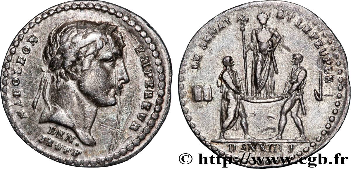 NAPOLEON&nbsp;S EMPIRE Quinaire du sacre de l&nbsp;Empereur XF